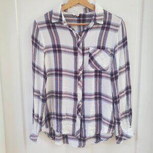 Super Soft Plaid Button-down flannel shirt
